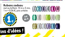 TEDi Rubans cadeau offre