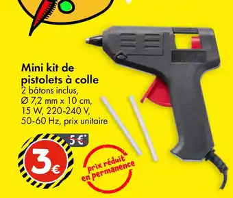 TEDi Mini kit de pistolets à colle offre