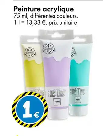 TEDi Peinture acrylique offre