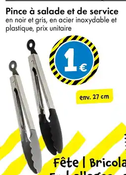 TEDi Pince à salade et de service offre