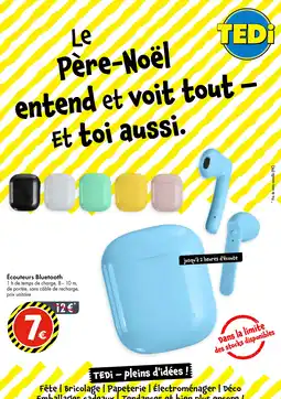 TEDi Écouteurs Bluetooth offre