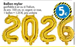 TEDi Ballon mylar offre
