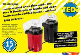 TEDi Machine à popcorn offre
