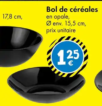 TEDi Bol de céréales offre