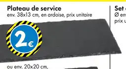 TEDi Plateau de service offre