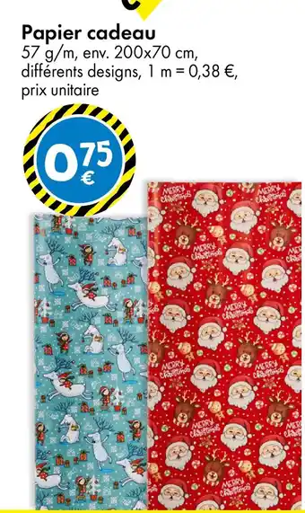 TEDi Papier cadeau offre