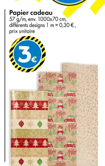 TEDi Papier cadeau offre