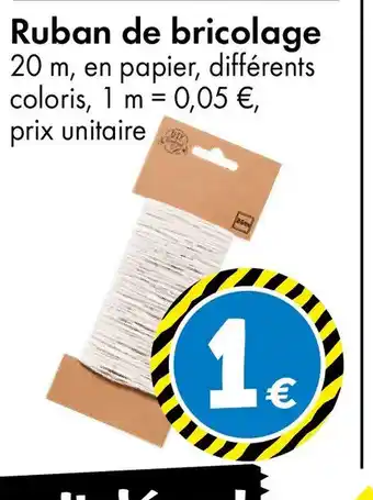 TEDi Ruban de bricolage offre