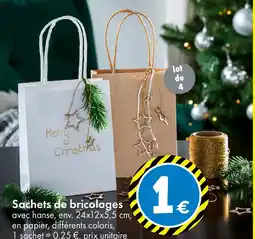 TEDi Sachets de bricolages offre