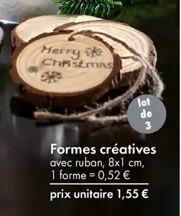 TEDi Formes créatives offre