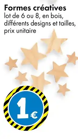 TEDi Formes créatives offre