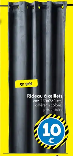 TEDi Rideau à œillets offre