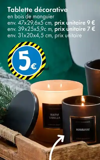 TEDi Tablette décorative offre