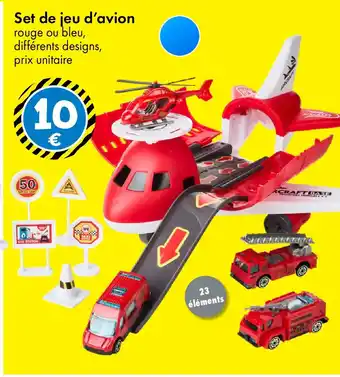 TEDi Set de jeu d'avion offre