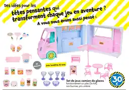 TEDi Set de jeux camion de glaces offre