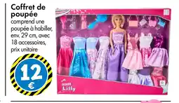 TEDi Coffret de poupée offre