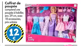 TEDi Coffret de poupée offre