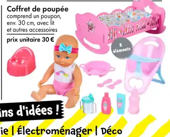 TEDi Coffret de poupée offre