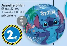 TEDi Assiette Stitch offre