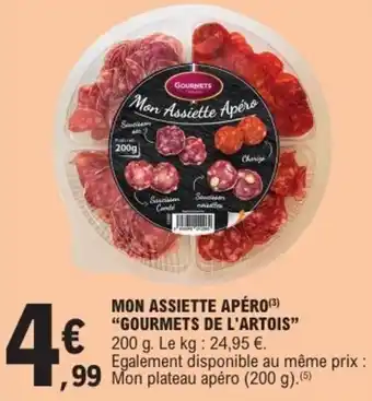 E.Leclerc Mon assiette apéro gourmets de l'artois offre