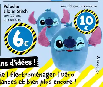 TEDi Peluche Lilo et Stitch offre