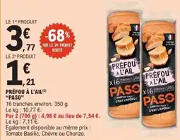 E.Leclerc Préfou à l'ail paso offre