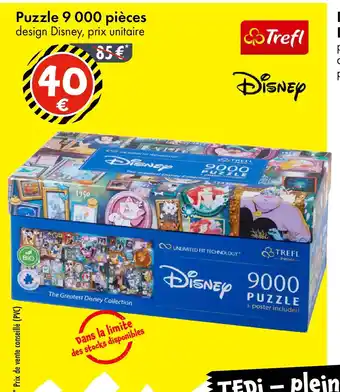 TEDi Puzzle 9 000 pièces offre