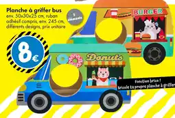 TEDi Planche à griffer bus offre