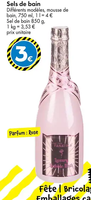 TEDi Sels de bain offre