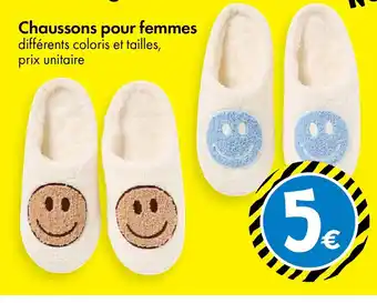 TEDi Chaussons pour femmes offre
