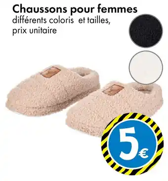 TEDi Chaussons pour femmes offre