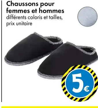 TEDi Chaussons pour femmes et hommes offre