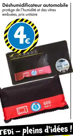 TEDi Déshumidificateur automobile offre