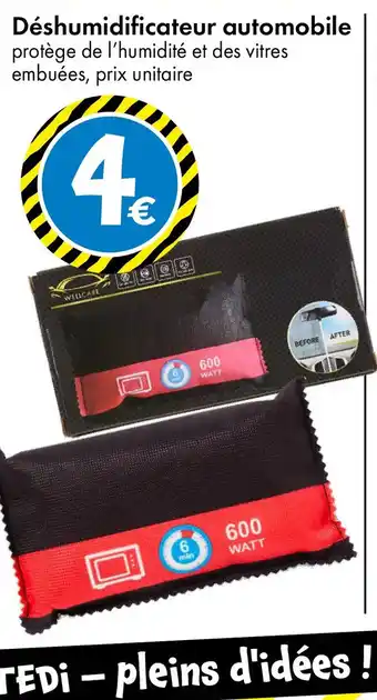 TEDi Déshumidificateur automobile offre