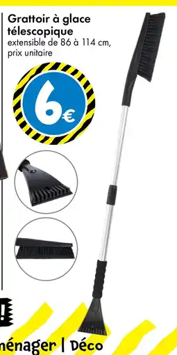 TEDi Grattoir à glace télescopique offre