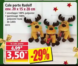 Norma Cale porte Rudolf offre