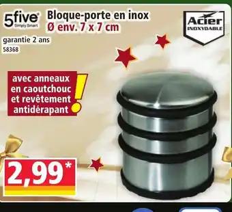 Norma Bloque-porte en inox offre