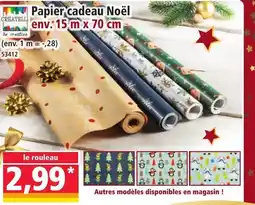 Norma CREATELLI Papier cadeau Noël offre