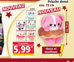 Norma Peluche donut offre