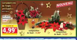 Norma Compositions de fleurs artificielles offre