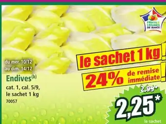 Norma Endives offre