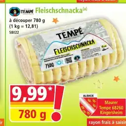 Norma TEMPE Fleischschnacka offre