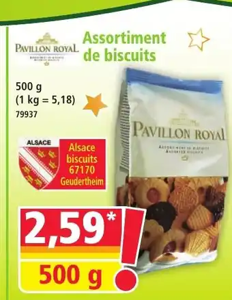 Norma PAVILLON ROYAL Assortiment de biscuits offre