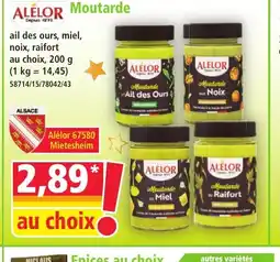 Norma ALÉLOR Moutarde offre