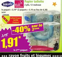 Norma VALENTY Papier toilette offre