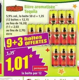 Norma COMPAÑEROS Bière aromatisée Tequila offre