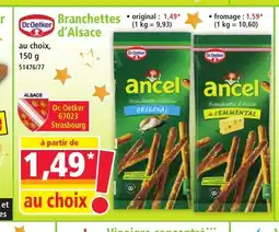 Norma DR OETKER Branchettes d'Alsace offre
