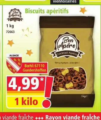 Norma Biscuits apéritifs offre