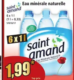 Norma SAINT AMAND Eau minérale naturelle offre