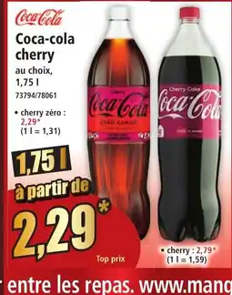 Norma COCA-COLA cherry offre